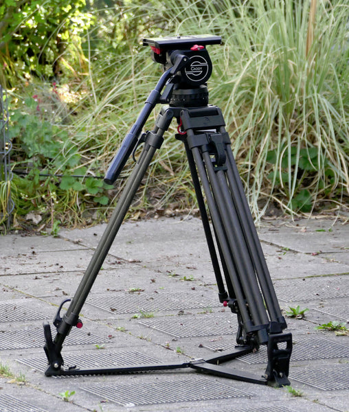 Sachtler Caddy Tripod Kit – Carbon Legs, 100mm Bowl