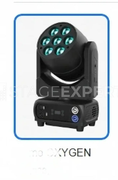 Acme Oxygen 7x40W LED Wash Heads – 18 Units with Cases