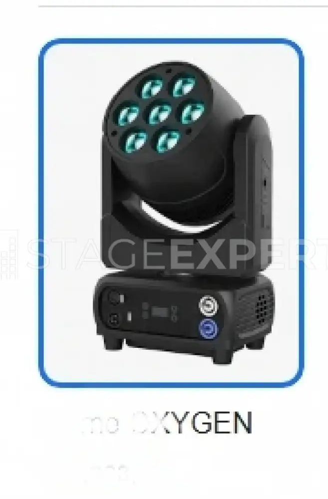 Acme Oxygen 7x40W LED Wash Heads – 18 Units with Cases – Stage