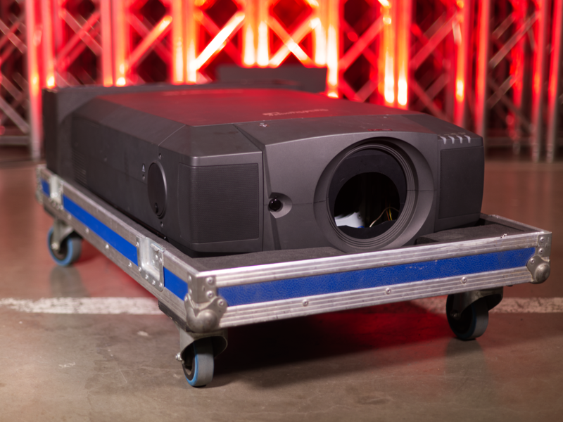 Christie RoadRunner L8 with 0.8:1 Lens and Flight Case