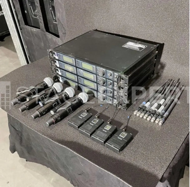 Shure UHF-R 8-Channel P8 Wireless Mic System Bundle, Beta 58