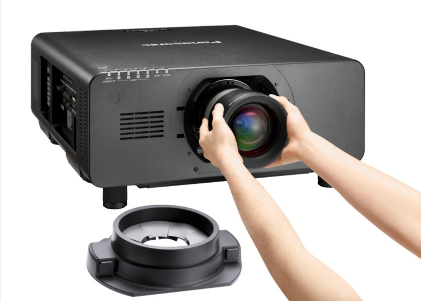 Panasonic PT-DS20 3‑chip DLP Projector, 20,000 lm