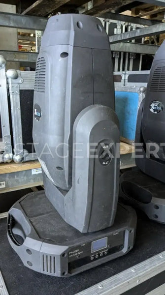 PR Lighting XR 330 Moving Head Spot – Pair with Flight Case