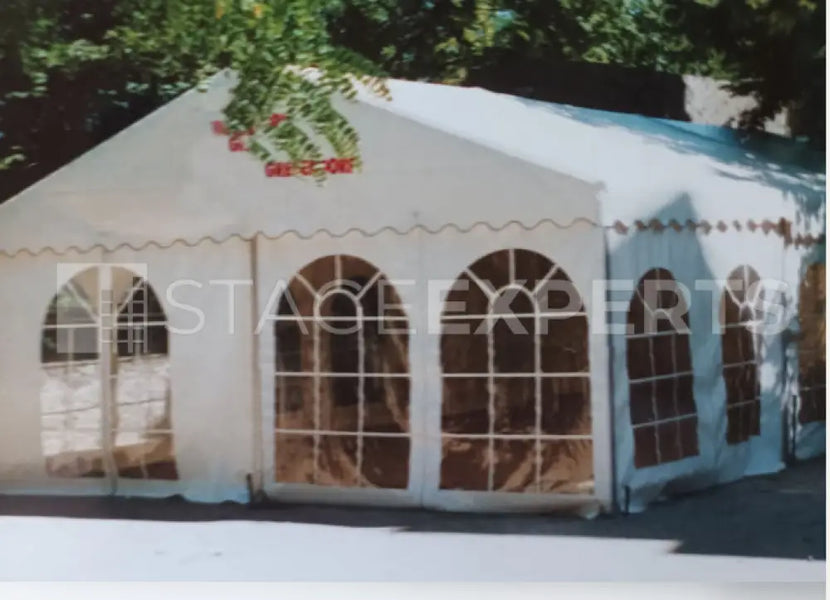 Used 6 x 9 m White Marquee, 2.25 m Sides, 3 m Bays – Modular