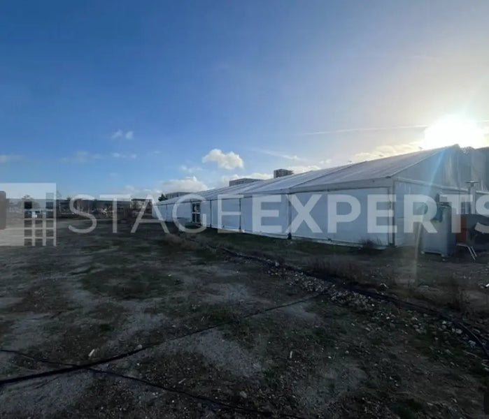 Used 15 x 40 m Tent with Floor & Steel Underframe, TÜV Docs