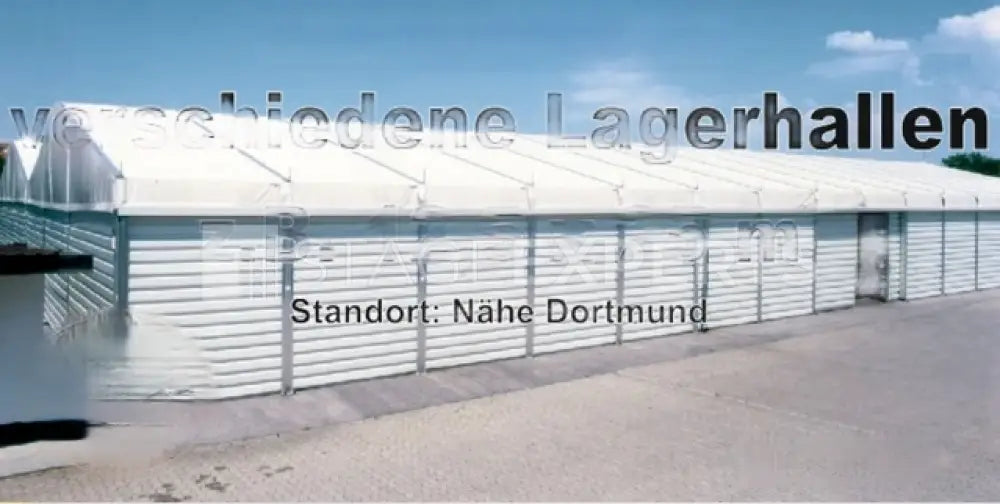 Modular Aluminium Storage Hall 12.5 x 25 m – New Stock