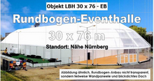 Load image into Gallery viewer, Used Arched Event Hall 30 x 76 m – Professional Structure

