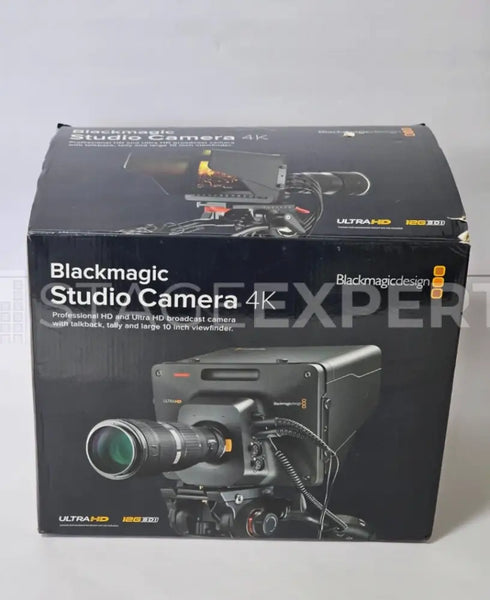 Blackmagic Design Studio Camera 4K MFT, 10.1in LCD – For Studios