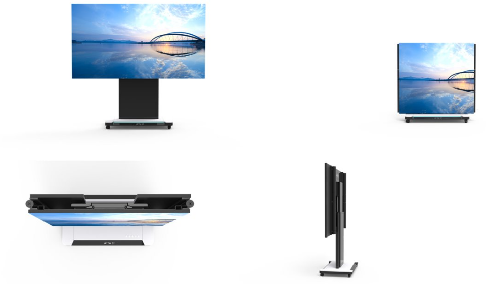 Pixelgold 135in LED All-in-One Folding & Lifting Display