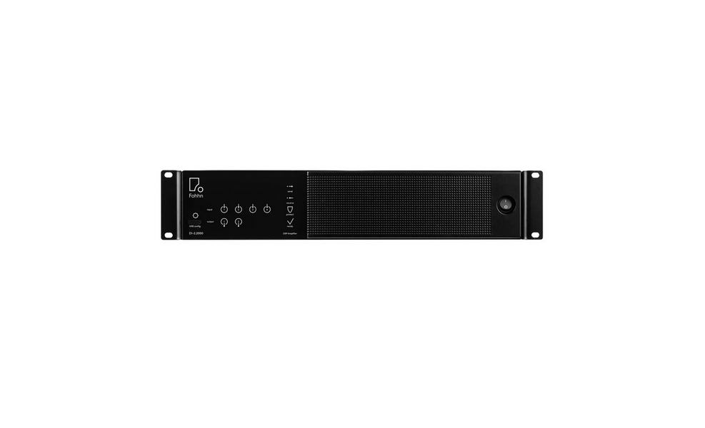 Fohhn DI-2.2000 System Amplifier with I/O Modules