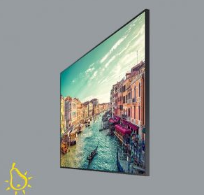 Samsung QM75R-A 75" UHD Display with Integrated Media Player