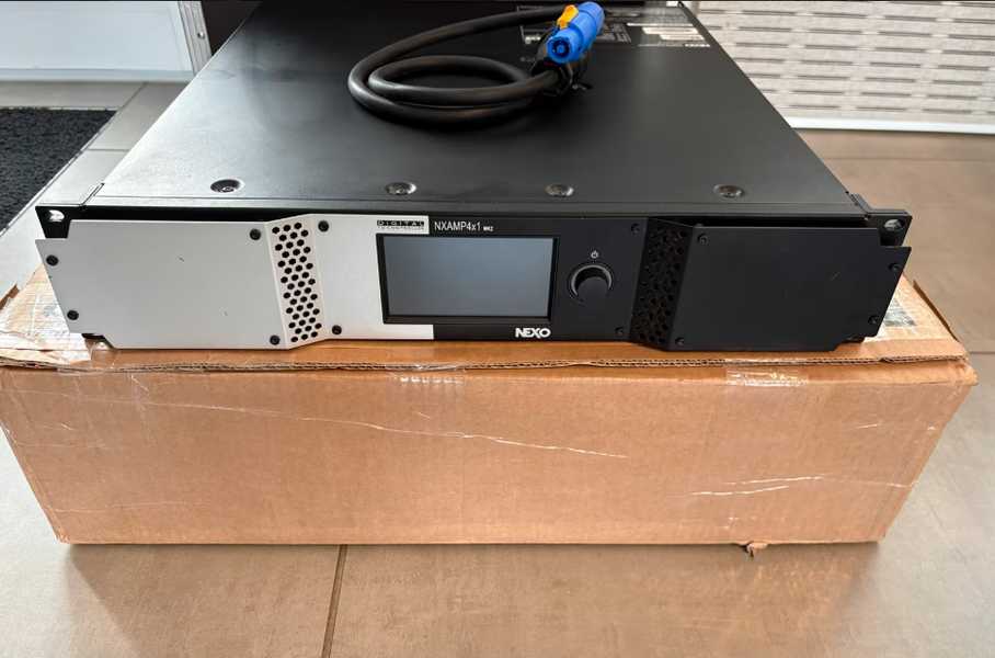 Nexo NXAMP 4x1 MK2 System Amplifier – Touring PA Control