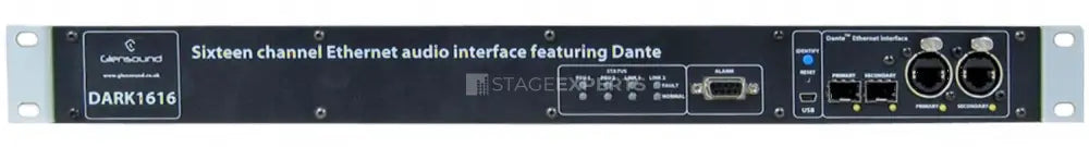 Glensound DARK1616 Dante/AES67 16x16 I/O Interface Audio