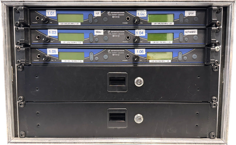 Sennheiser EW550 G2 Wireless Set – Receivers, Mics & Case