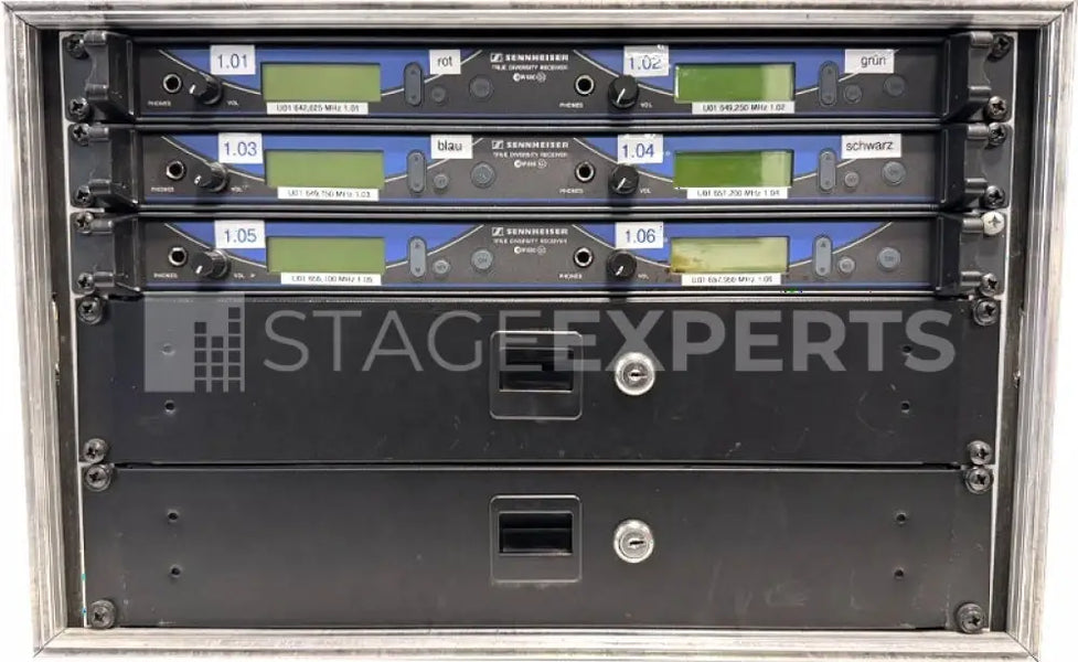 Sennheiser EW550 G2 Wireless Set – Receivers, Mics & Case