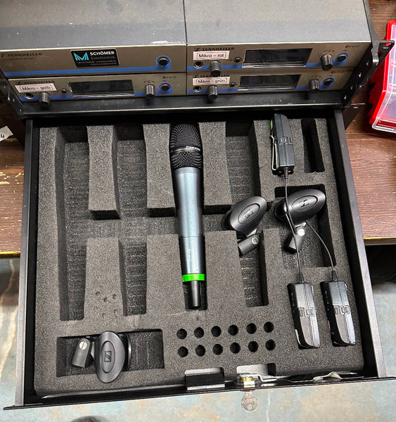 Sennheiser ew 500 G3 B-Band wireless system – 3ch + ASA 1