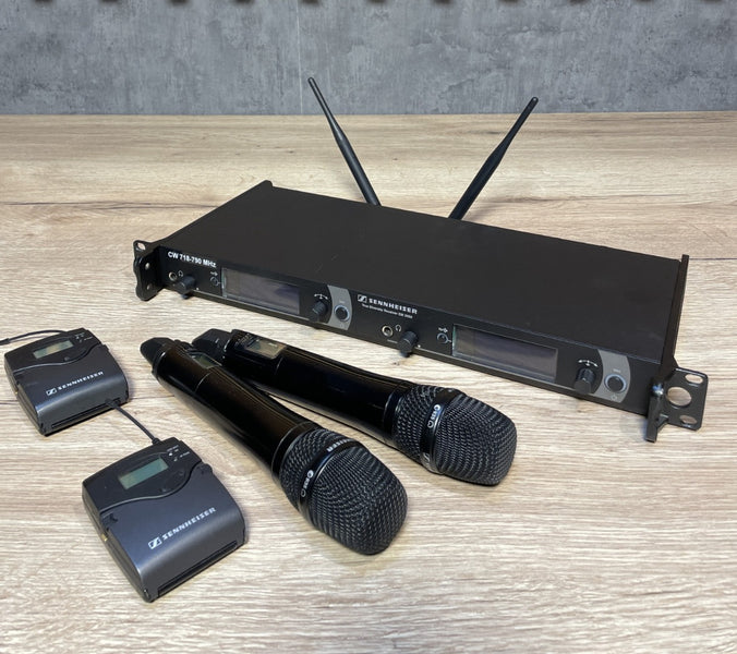 Sennheiser EM 2050 CW Set – Dual Receiver + TX Bundle