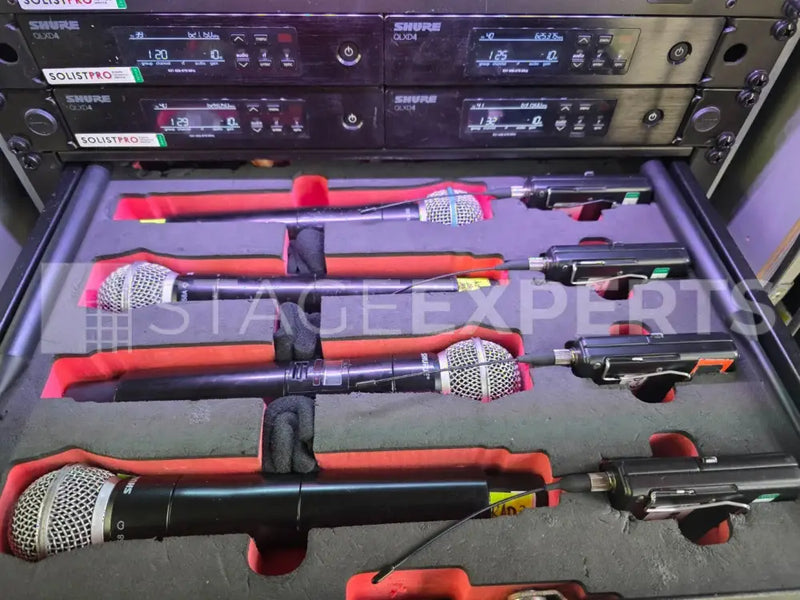 Shure QLX-D Wireless System – QLXD4, QLXD2, QLXD1