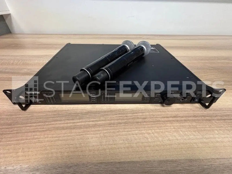Shure UR4D with 2x UR2 SM58/B58 (L3E) Wireless System