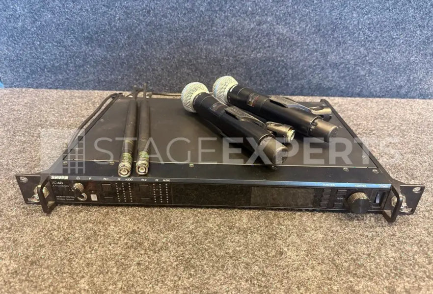Shure Axient Digital AD4D + 2x AD2/B58 Wireless Set