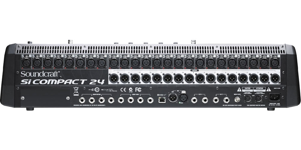 Soundcraft Si Compact 24 Digital Mixing Console, optional case