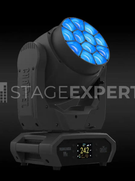 Chauvet Maverick MK2 Wash – Set of 12 RGBW Moving Lights