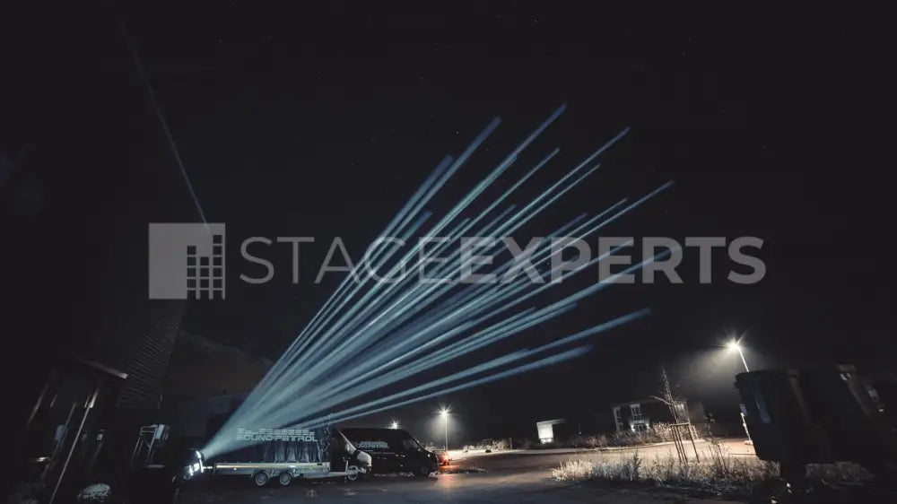 Space Cannon Target Rose 2000W Xenon – 3 Units in Case