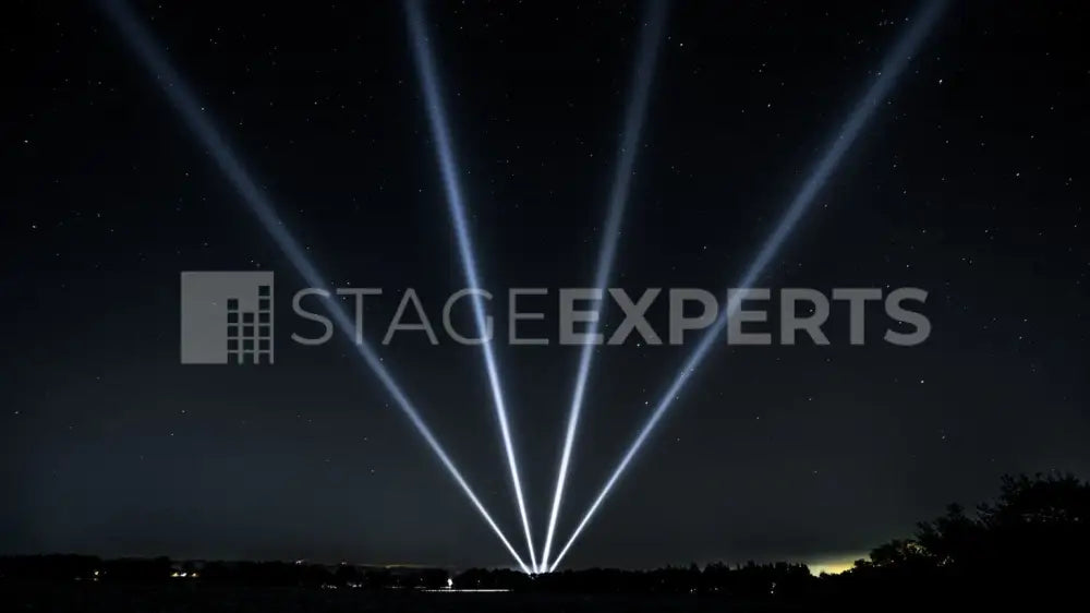 Space Cannon SC4 4x 7kW Xenon Sky Beam Searchlight