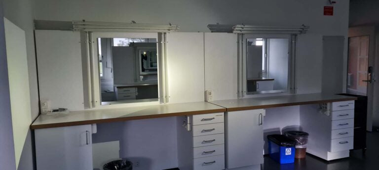 Custom STAGE9 Makeup Station – Professional Vanity Unit
