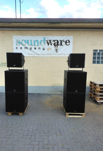 Solton 15CX-F & HD181 PA System – 2 Tops, 4 Subs