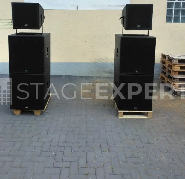 Solton 15CX-F & HD181 PA System – 2 Tops, 4 Subs Bundle