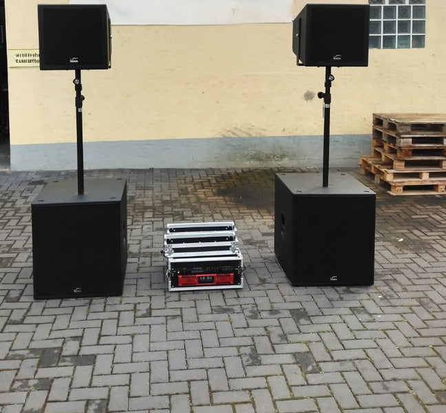 Solton 15 CX-F & HD181 PA Set – Tops, Subs, Amps, DSP Bundle