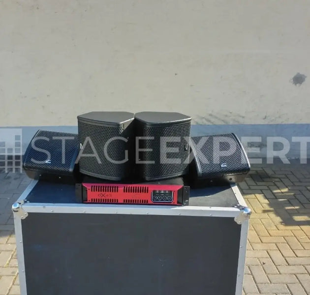 Solton 6CX Monitor Set with DX43 Amplifier | 4 Wedges, 4x200W