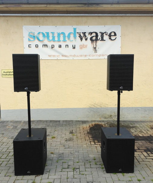 Solton aart S One Active PA Set – 12in Tops & 15in Subs