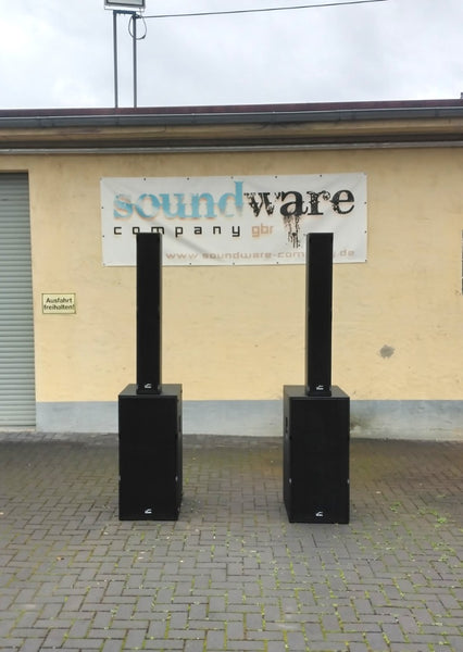 Solton SIERA Active Column Array System with Dual 15" Subs