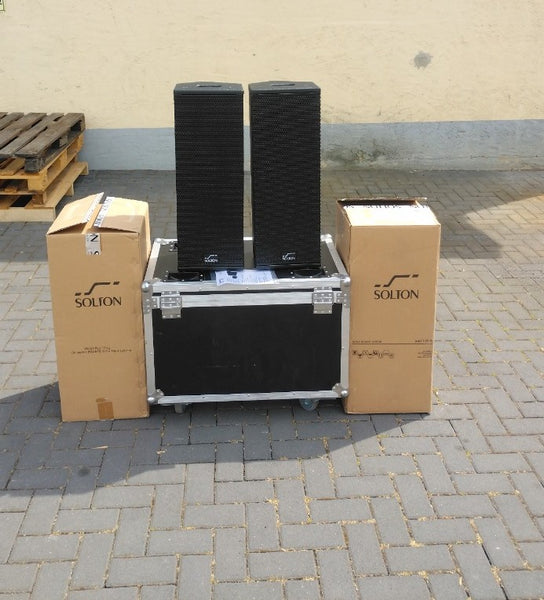 Solton aart T28A Active 2x8 Top PA Loudspeaker, 1600W Peak