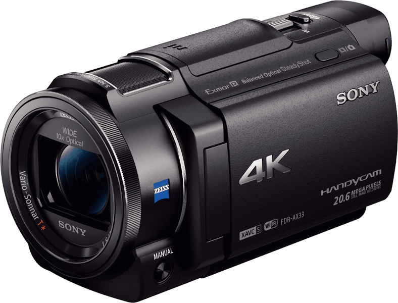 Sony FDR-AX33 4K Handycam Camcorder | Stage Experts