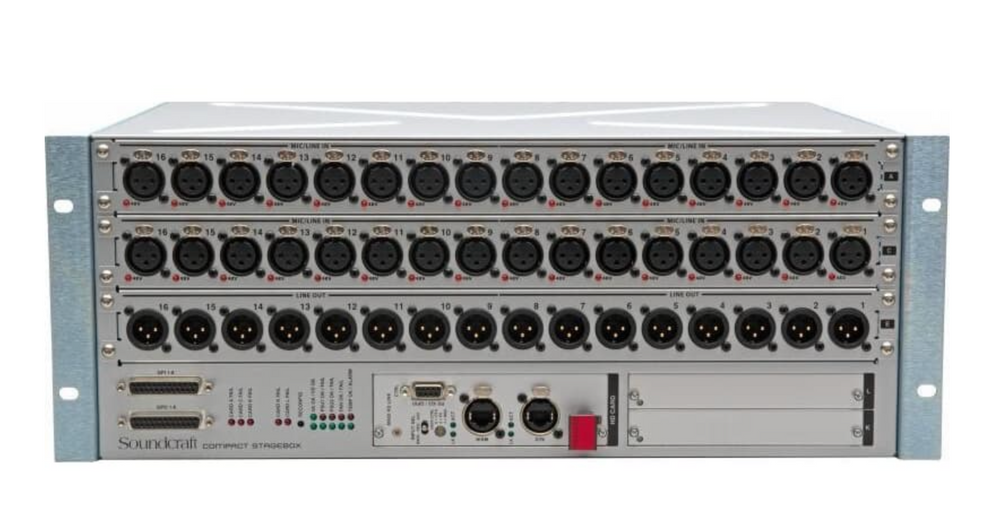 Soundcraft Vi Compact Stagebox – Modular MADI Stagebox I/O
