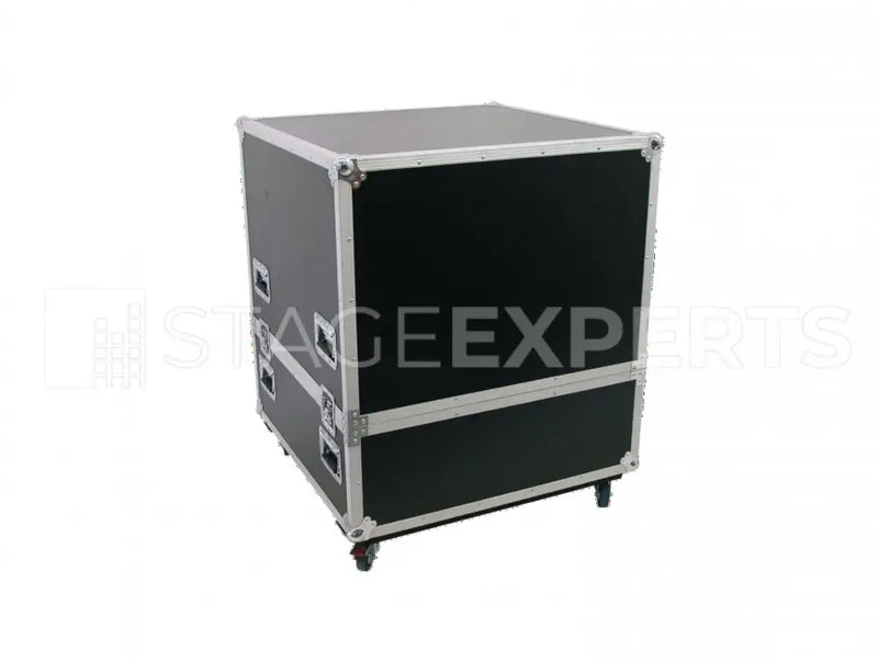 Roadinger Mirror Ball Flight Case 75 cm Hood with Castors