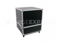 Roadinger Mirror Ball Flight Case 75 cm Hood with Castors