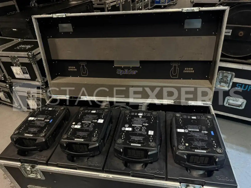 Robe Spiider LED Wash Lights – 16x Package with Cases