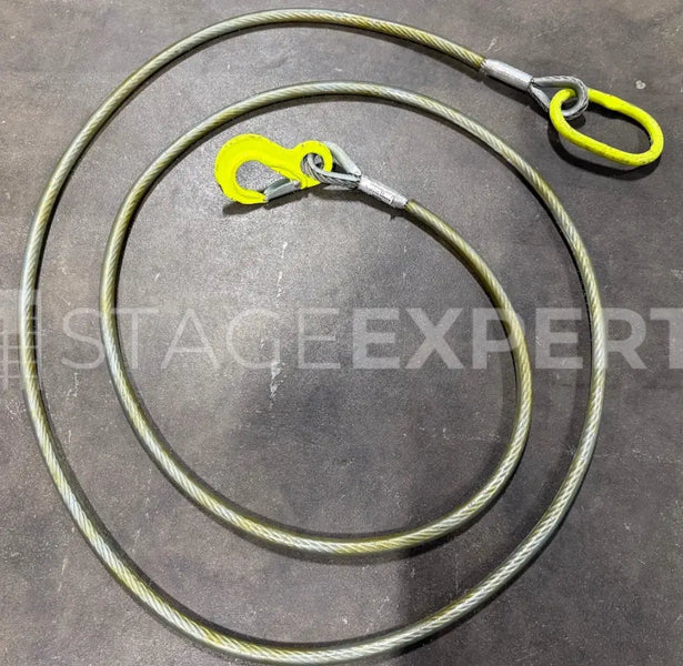 Fyns Kran Udstyr Safety Wire Lot, 175 x 4100mm, 1.2t WLL