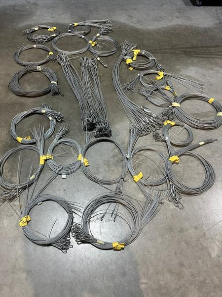 Steel Cable Set – Assorted Steel Ropes for Rigging Use