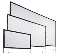 AV Stumpfl Vario 32 184x141cm front/rear projection screen