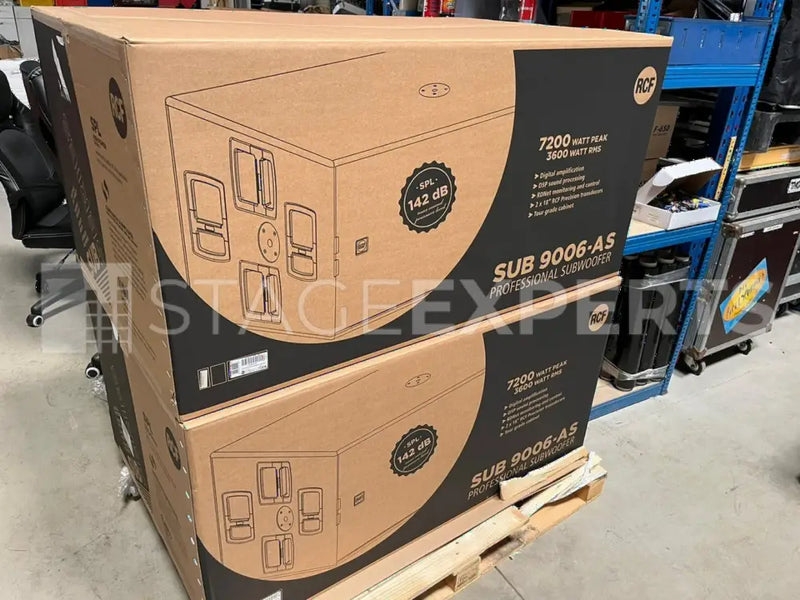 RCF SUB 9006 Sets – Subwoofer with Rain Protection & Cover
