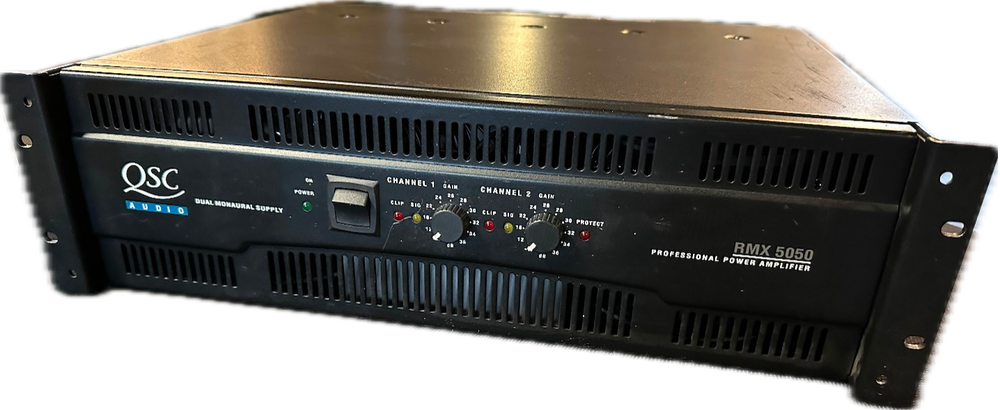QSC RMX 5050 Power Amplifier – High-Output, Reliable