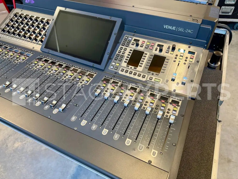 Avid S6L-24C Digital Mixing Console with Flight Case