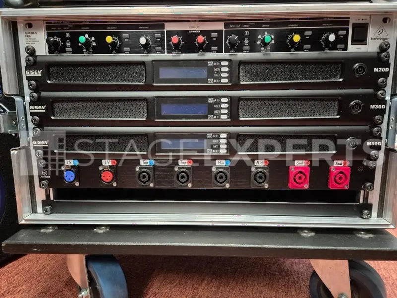 Syrincs MM10/MM12/MM15 Complete PA System with Amps & 6U Rack