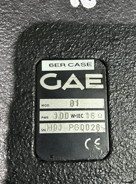 GAE System 6 – 6-Speaker Set with Case & Flyware