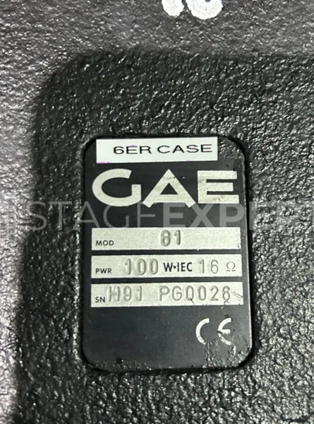 GAE System 6 – 6-speaker set with case and flyware bundle